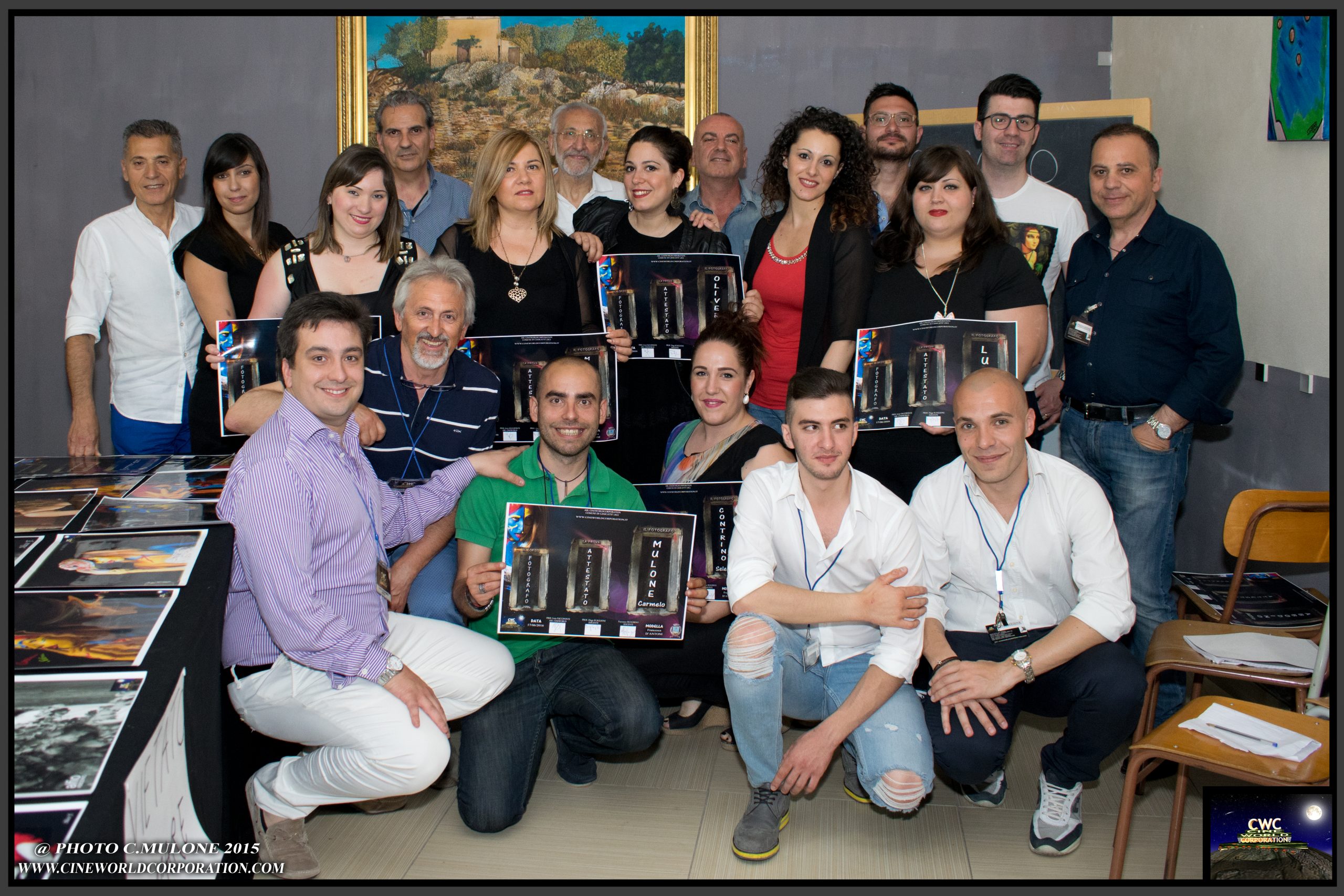 Canicattì, Cineworldcorporation: successo per il corso Fotografo 2016