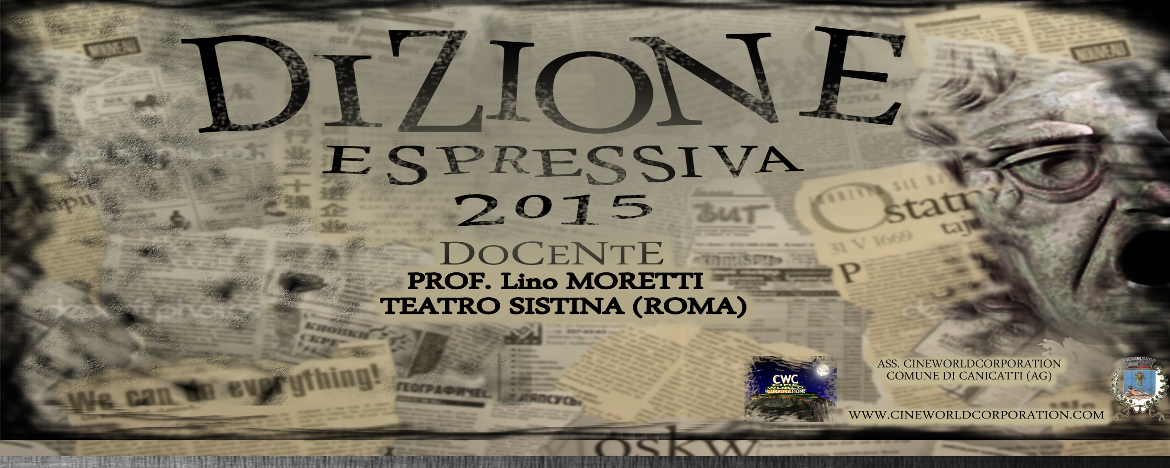 Canicattì, Cineworldcorporation: Parte ufficialmente Dizione Espressiva 2015