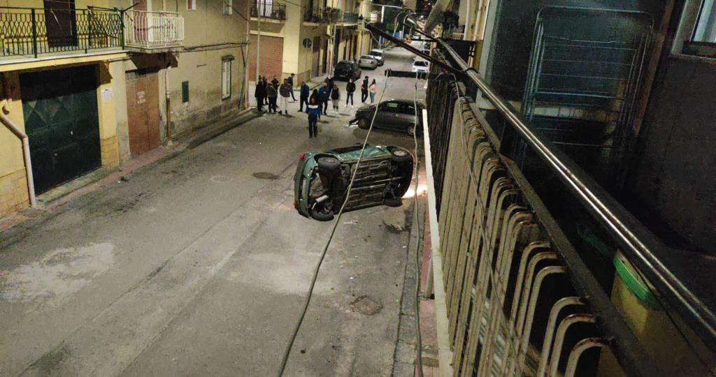 Canicattì: maxi incidente di fine anno(FOTO)